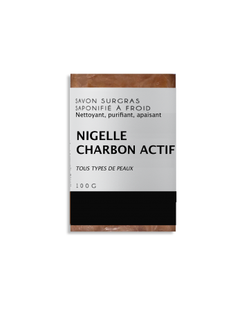 SAVON NIGELLE CHARBON ACTIF X3