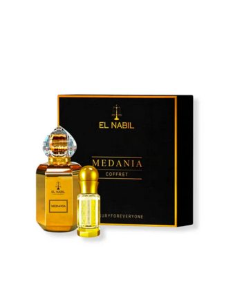 COFFRET MEDANIA - Eau de parfum et musc huile parfumé X3