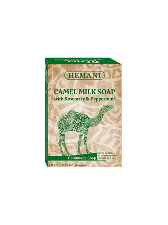 SAVON AU LAIT DE CHAMELLE, ROMARIN ET MENTHE POIVRÉE (150G) X6 SAVON AU LAIT DE CHAMELLE, ROMARIN ET MENTHE POIVRÉE (150G) X6
