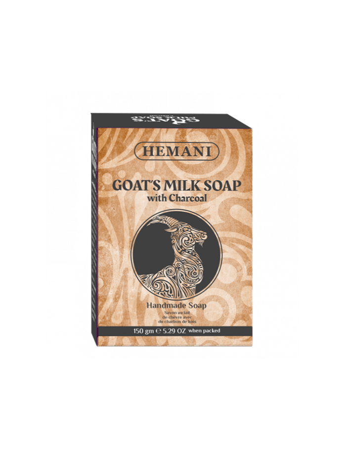 SAVON AU LAIT DE CHÈVRE ET CHARBON (150G) X6 SAVON AU LAIT DE CHÈVRE ET CHARBON (150G) X6