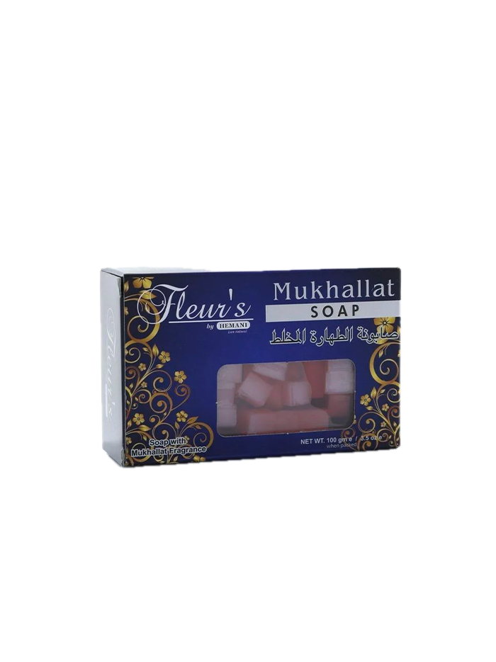 SAVON FLEURS MUKHALLAT (150G) X6 SAVON FLEURS MUKHALLAT (150G) X6