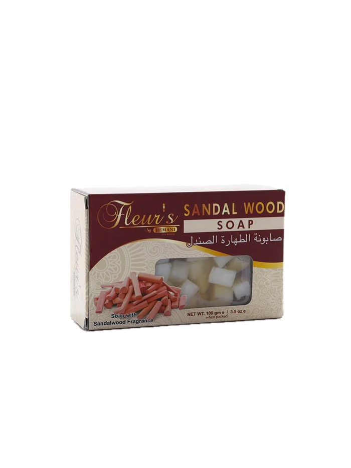 SAVON FLEURS TRANSPARENT AU SANTAL (150G) X6 SAVON FLEURS TRANSPARENT AU SANTAL (150G) X6
