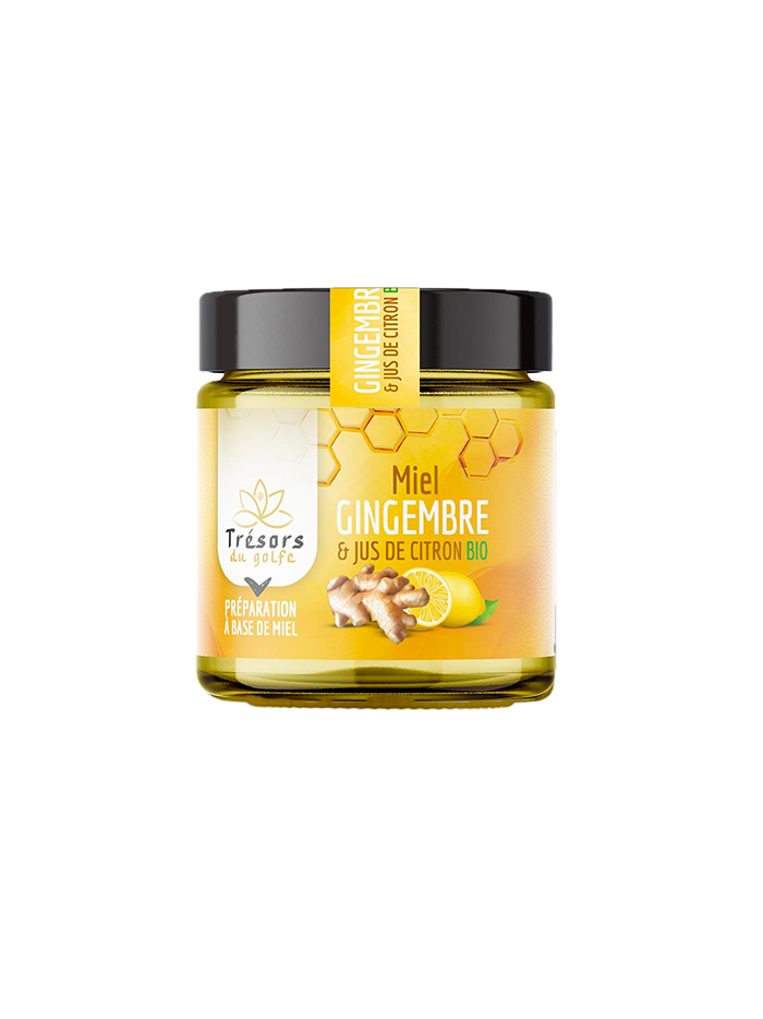 MIEL GINGEMBRE & JUS DE CITRON BIO 250G X3 MIEL GINGEMBRE & JUS DE CITRON BIO 250G X3