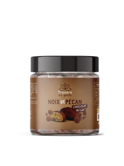 Noix de Pécan Enrobées de DUBAÏ – Chocolat au Lait X2