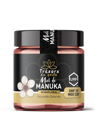 Miel BIO de Manuka UMF 10+, MGO 328+ X3