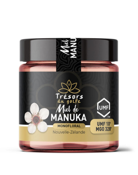 Miel BIO de Manuka UMF 10+, MGO 328+ X3