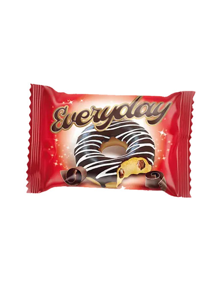 Donuts vanille chocolat - 40g X 144 unités