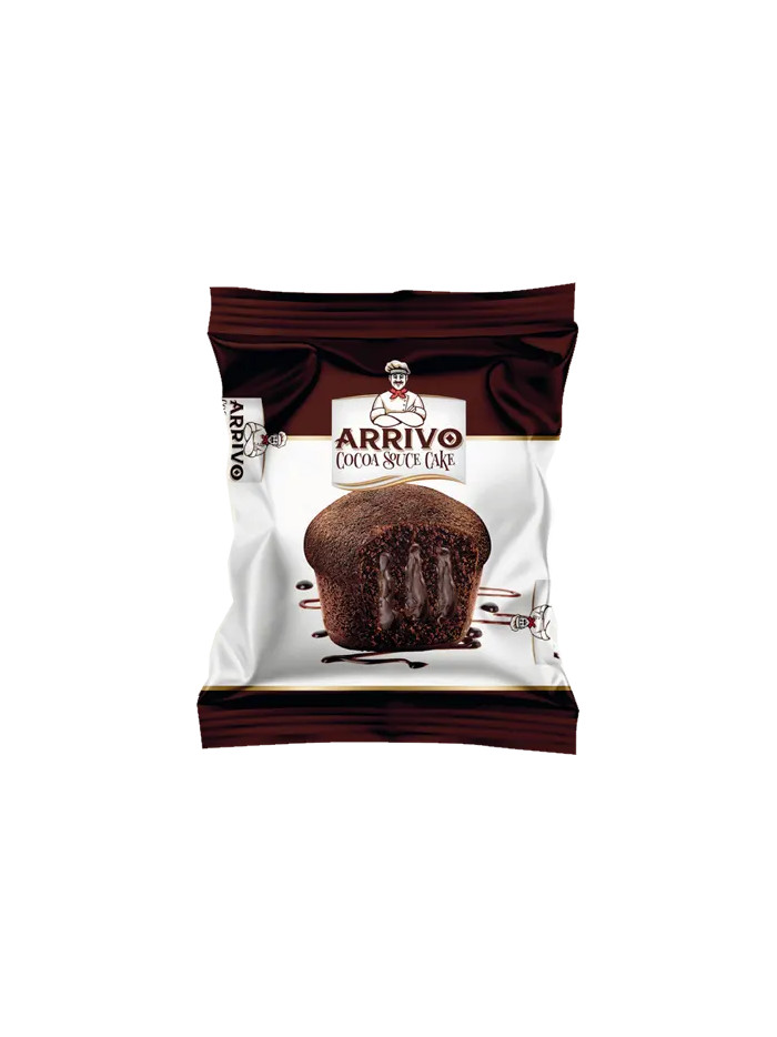 Gâteau tout chocolat insert chocolat - 50g X 144 unités