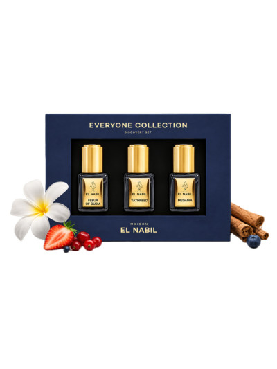 Coffret Découverte Parfum Roll On Unisexe (3x5ml) X5