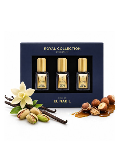 Coffret Découverte Parfum Roll On Royal Collection (3x5ml) X5