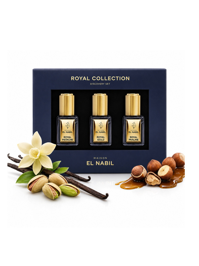 Coffret Découverte Parfum Roll On Royal Collection (3x5ml) X5