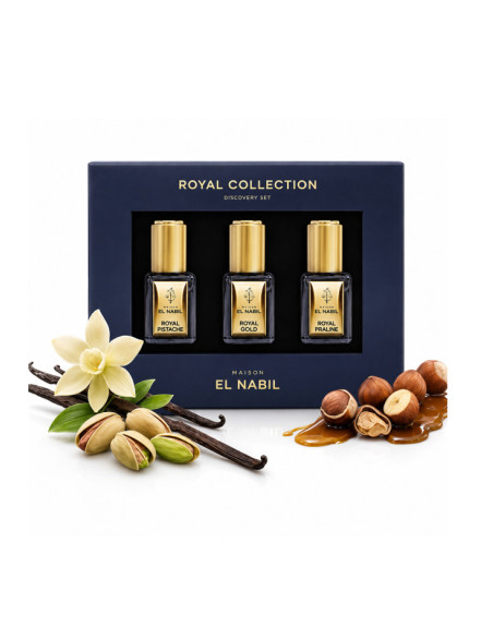 Coffret Découverte Parfum Roll On Royal Collection (3x5ml) X5