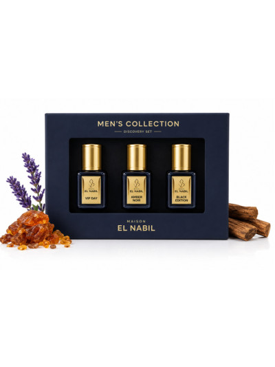Coffret Découverte Parfum Roll On Men Collection (3x5ml) X5