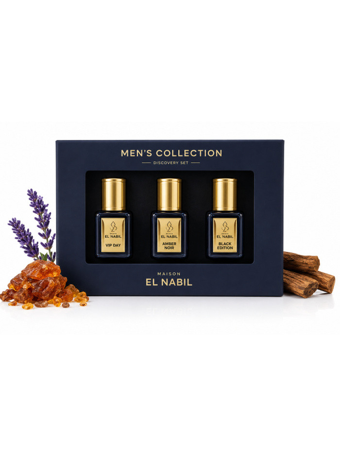 Coffret Découverte Parfum Roll On Men Collection (3x5ml) X5
