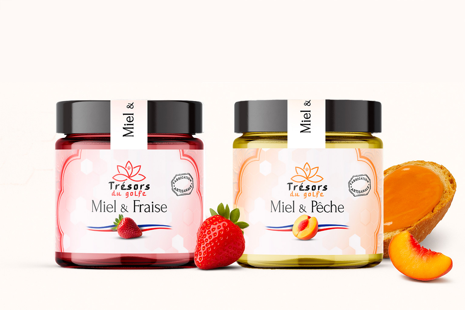 Préparation au miel et fruits