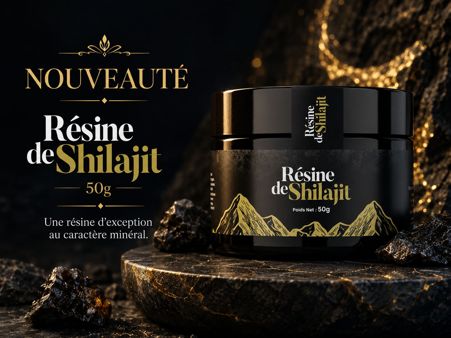 Nouveauté Résine de Shilajit 50g